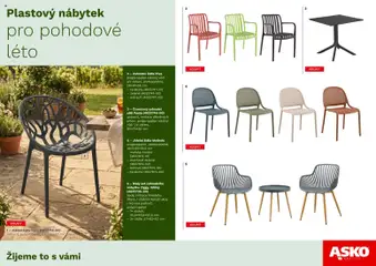 Náhled letáku ASKO nábytek leták - Zahradní kolekce 2026 od 28.05.2026 | Strana: 16 | Produkty: Nábytek, Stůl, Židle, Zahradní židle