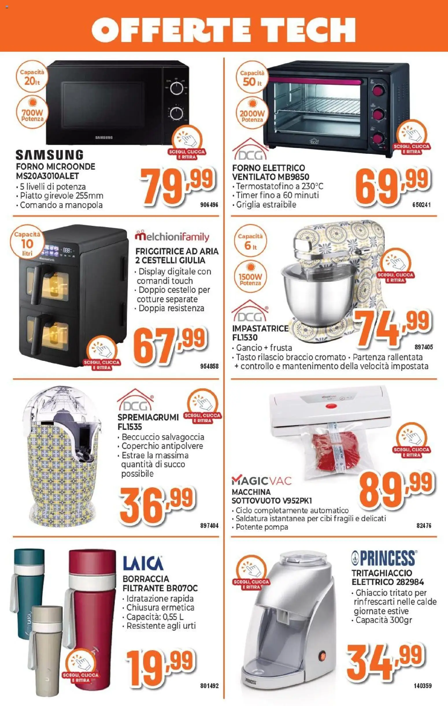 Volantino Expert del 04.06.2026 | Pagina: 15 | Prodotti: Microonde, Macchina sottovuoto, Friggitrice, Borraccia
