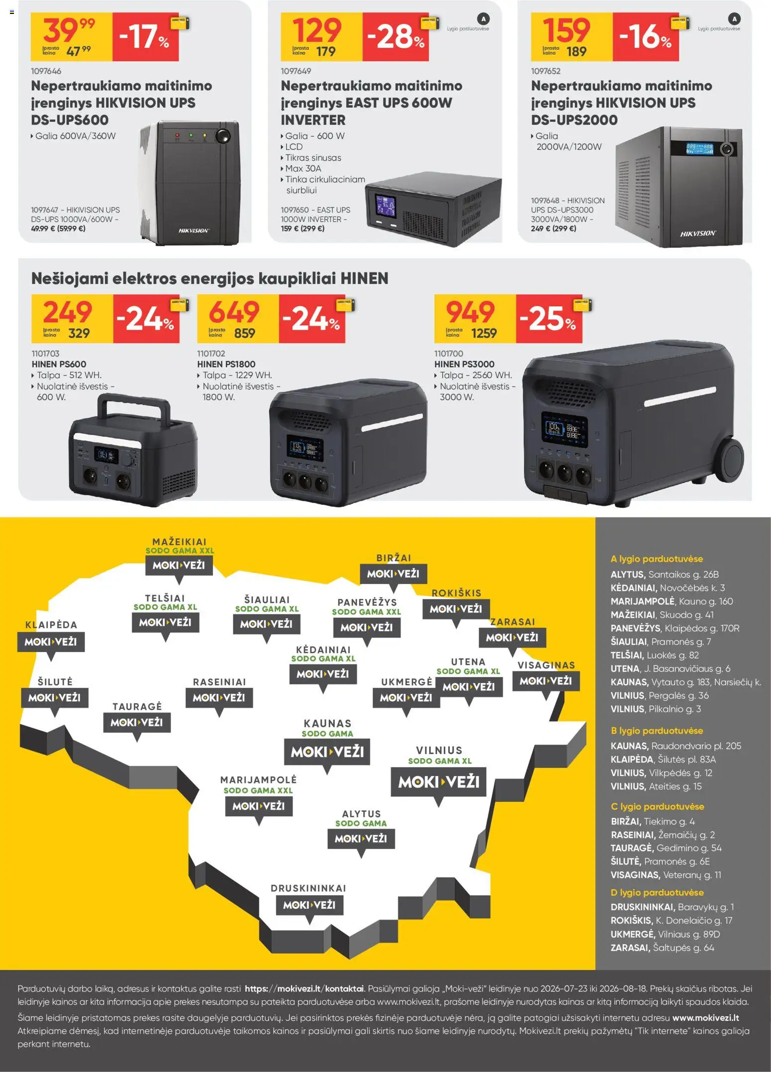 MOKI VEŽI akcijos nuo 2026.07.23 | Puslapis: 34