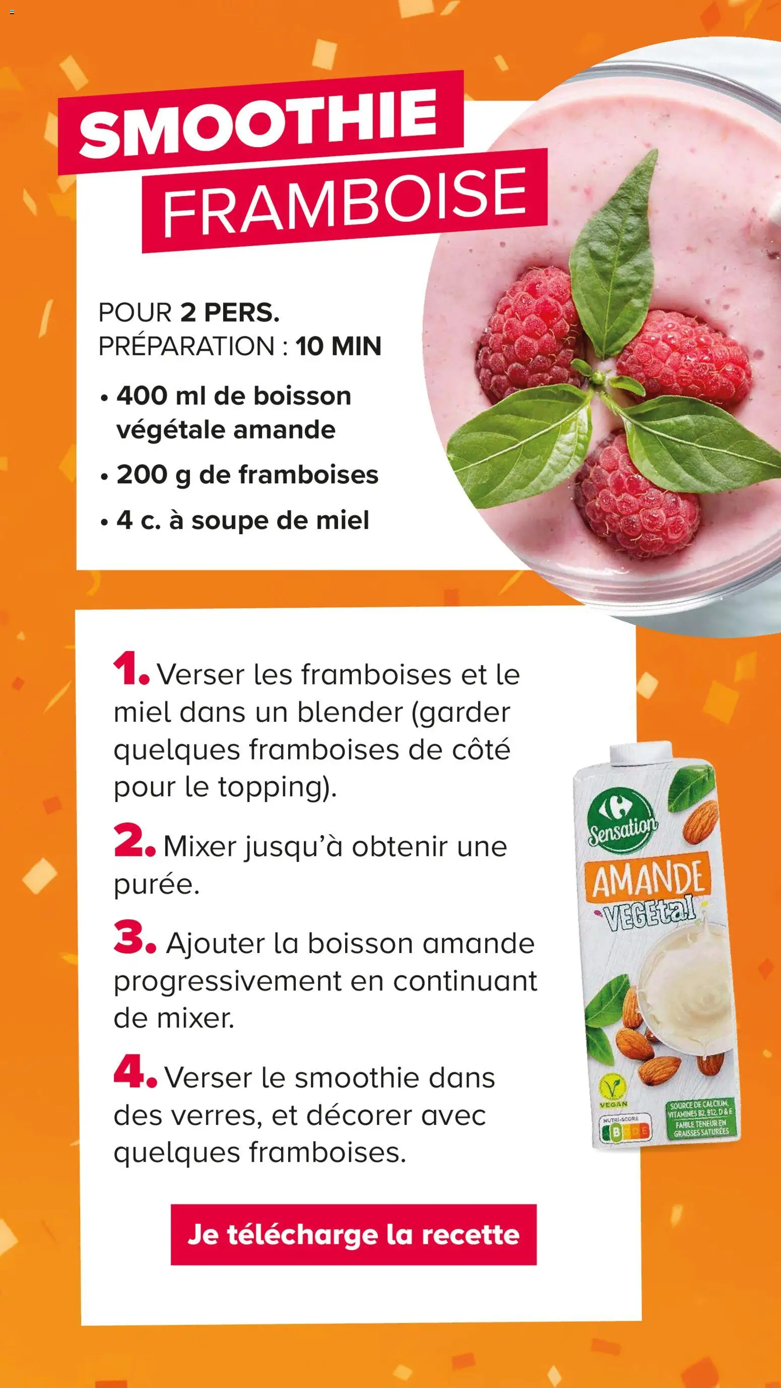 {H1} | Page: 17 | Produits: Soupe, Framboise, Mixer, Miel