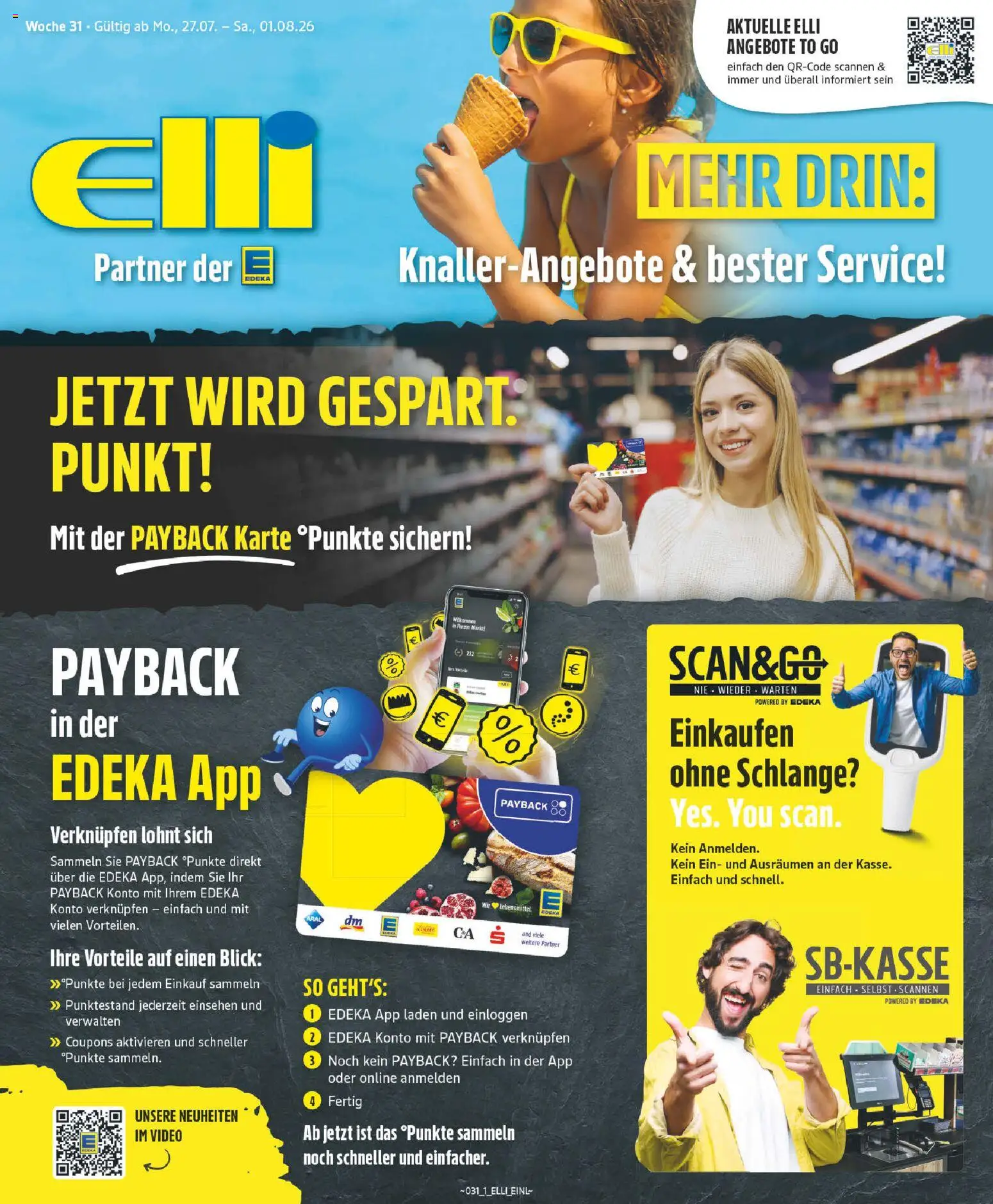 Elli Markt Prospekt Verl – gültig ab 27.07.2026 | Seite: 1 | Produkte: Video