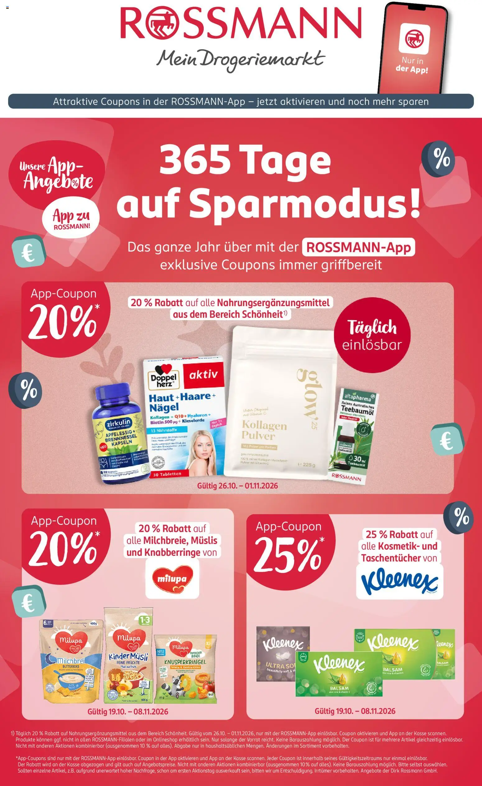 Rossmann Pre Black Week – gültig ab 26.10.2026 | Seite: 1