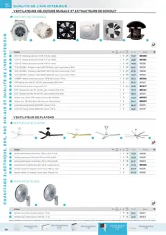 Rexel - Prévisualisation de Rexel - Brochure Chauffage Électrique, ECS, PAC AIR-AIR Et Qualite De L´Air Interieur valide à partir de 18/11/2025 | Page: 96 | Produits: Radio, Câble, Ventilateur, Ventilateur de plafond