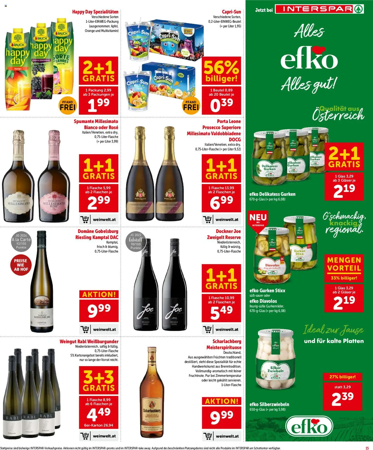 Interspar Flugblatt gültig ab 08.10.2026 | Seite: 15