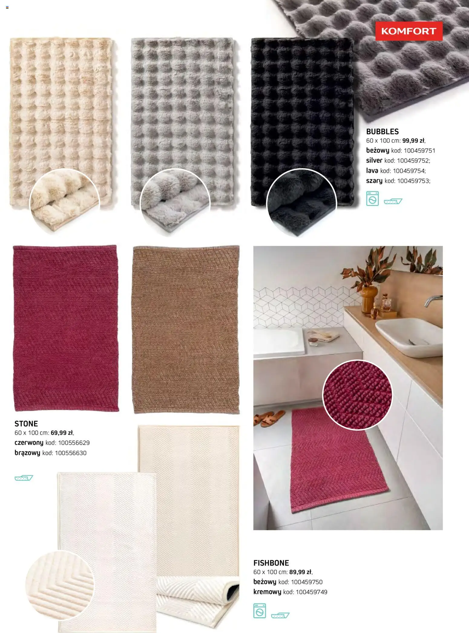 Komfort gazetka - Katalog dywanów od 07.10.2026 | Strona: 97