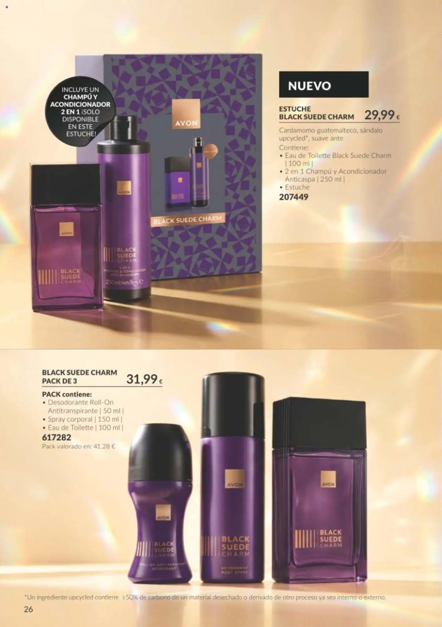 Catálogo AVON Black Friday │ válido desde el 01/11/2026 | Página: 26 | Productos: Eau de toilette, Champú, Desodorante, Antitranspirante