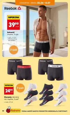 Pogląd oferty "Skarpety damskie lub męskie, 3-pak, Skarpety damskie lub męskie, 3-pak. rozmiar: 37-45." - ważna od 20.06.2026 | Strona: 32