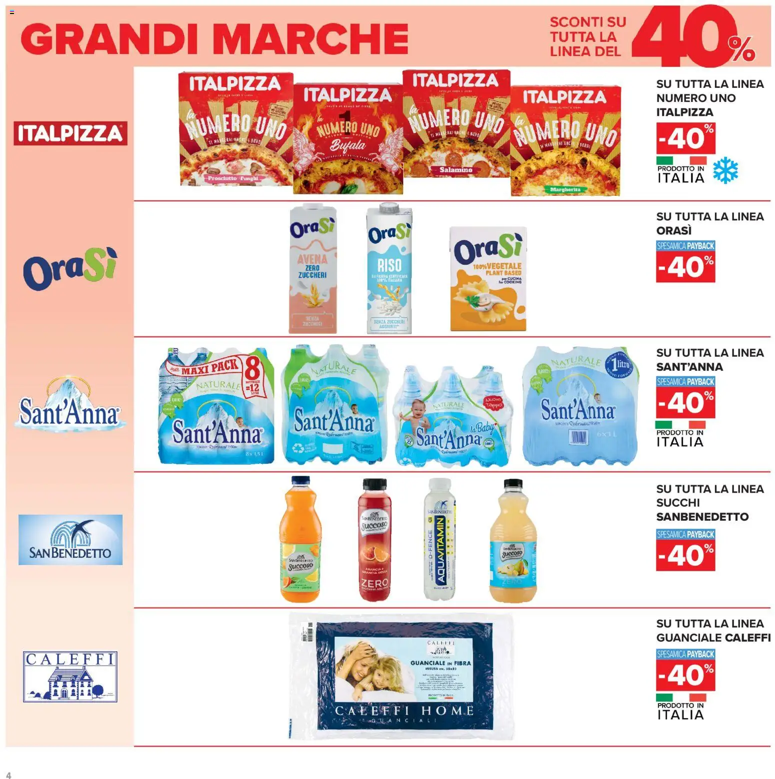 Volantino Carrefour del 15/09/2026 | Pagina: 4 | Prodotti: Riso, Arancia, Guanciale