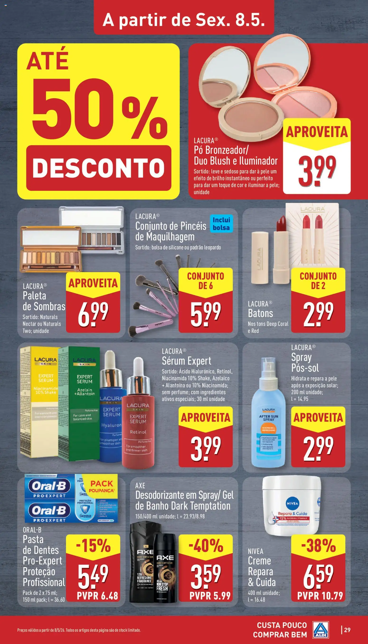 Aldi folheto | 04/05/2026 |  🎉 Como obter um desconto limitado? Poupe ainda hoje! | Portugal