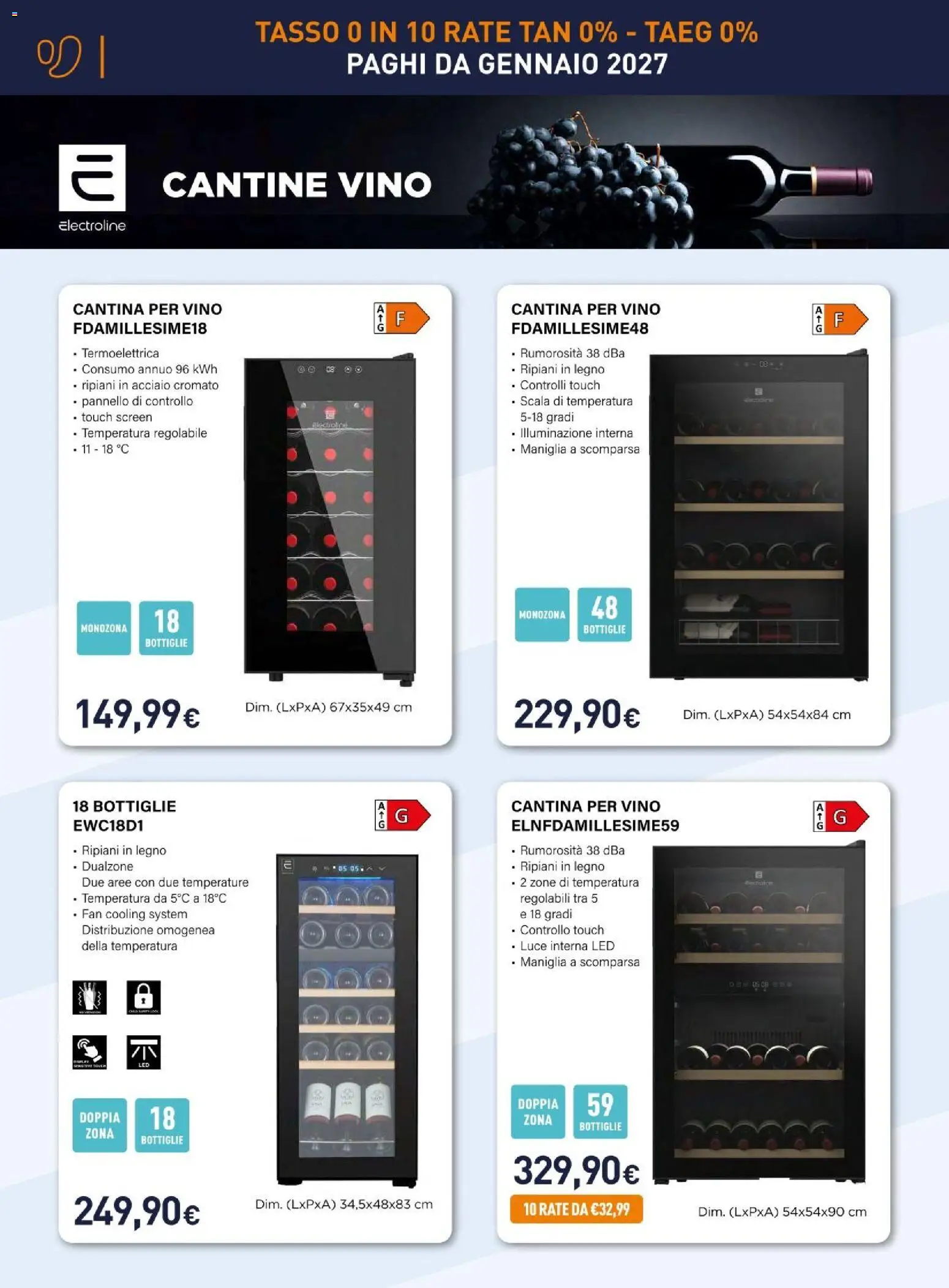 Nuovo Unieuro volantino Incasso dal 30/10/2026 > offerte anteprima 🛍️ | Pagina: 22 | Prodotti: Vino, Scala, Fan, Illuminazione