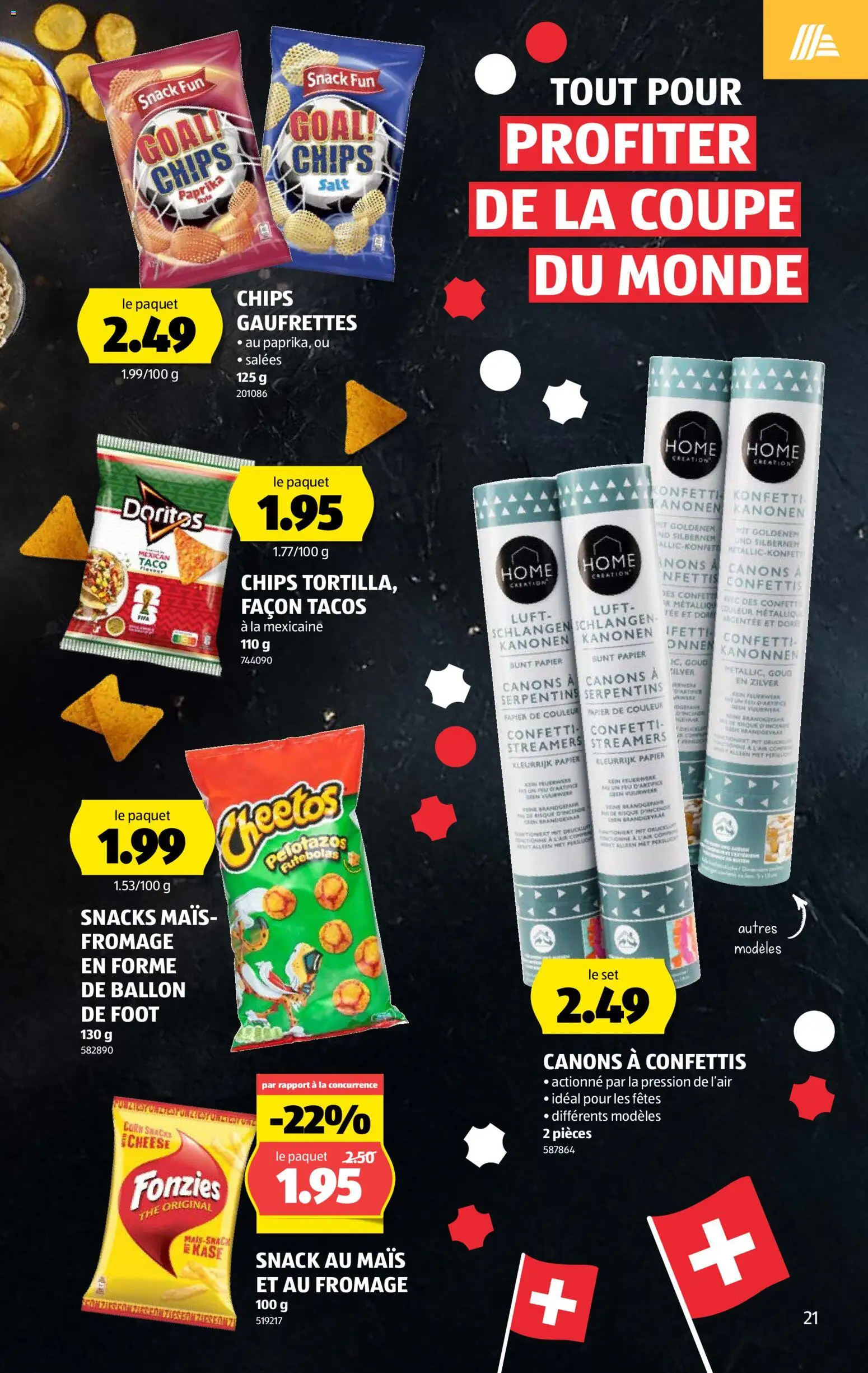 Aldi aktionen FR – gültig ab 04.06.2026 | Seite: 21 | Produkte: Tee, Chips