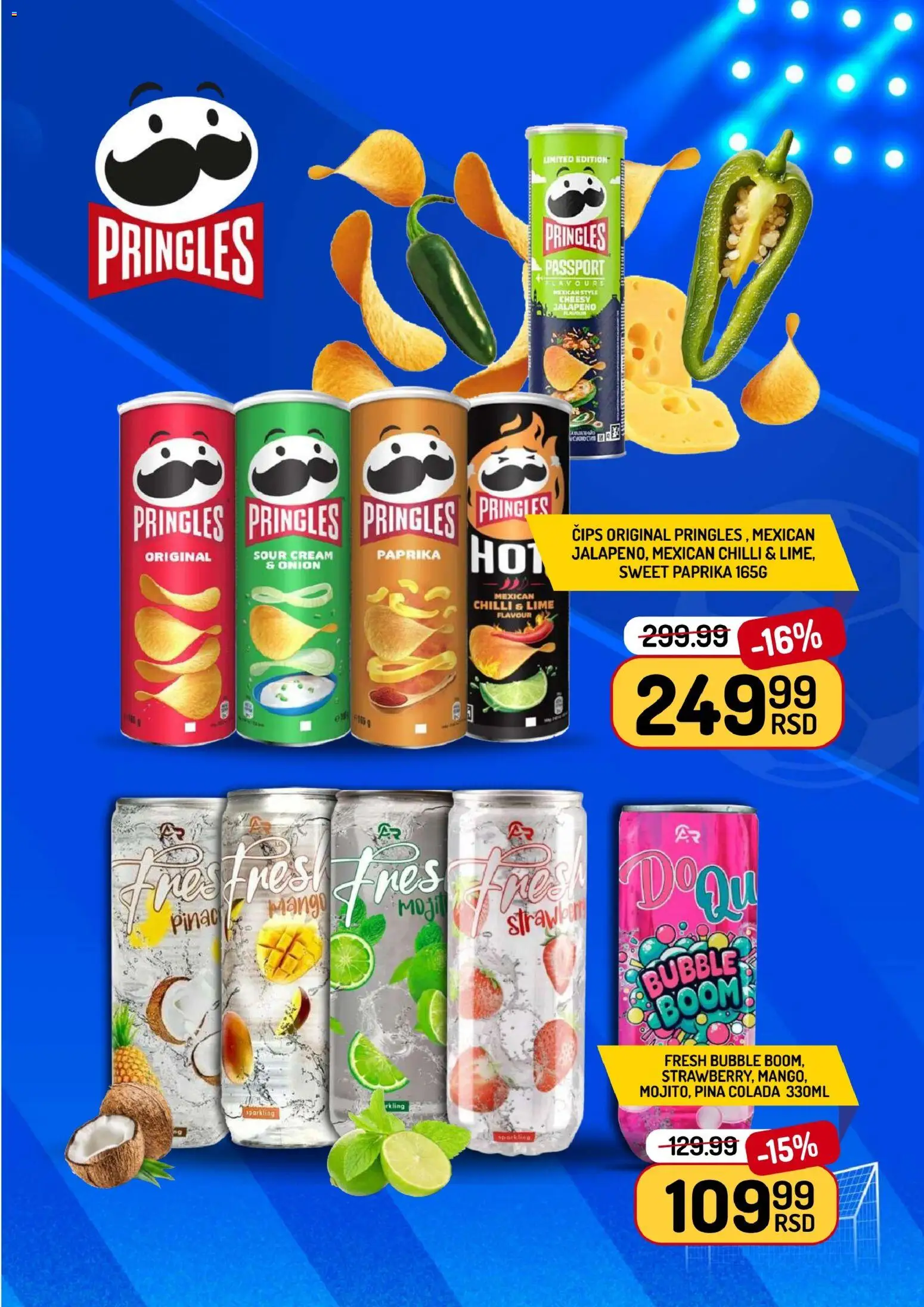 Aman katalog - važi od 06.06.2026 | Strana: 9 | Proizvode: Čips, Mango, Paprika, Pringles