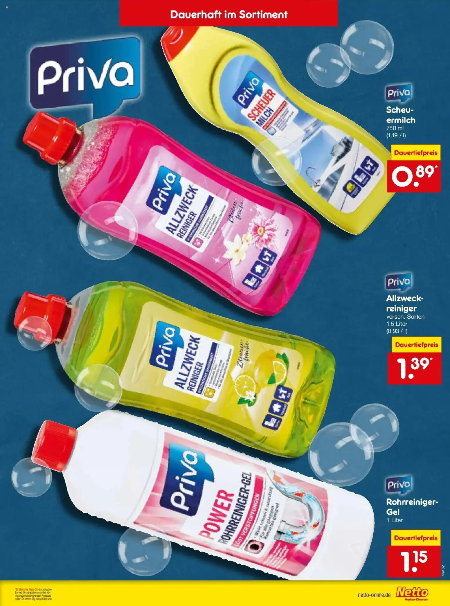 Netto Marken-Discount Prospekt Pirna – gültig ab 03.08.2026 | Seite: 17 | Produkte: Milch
