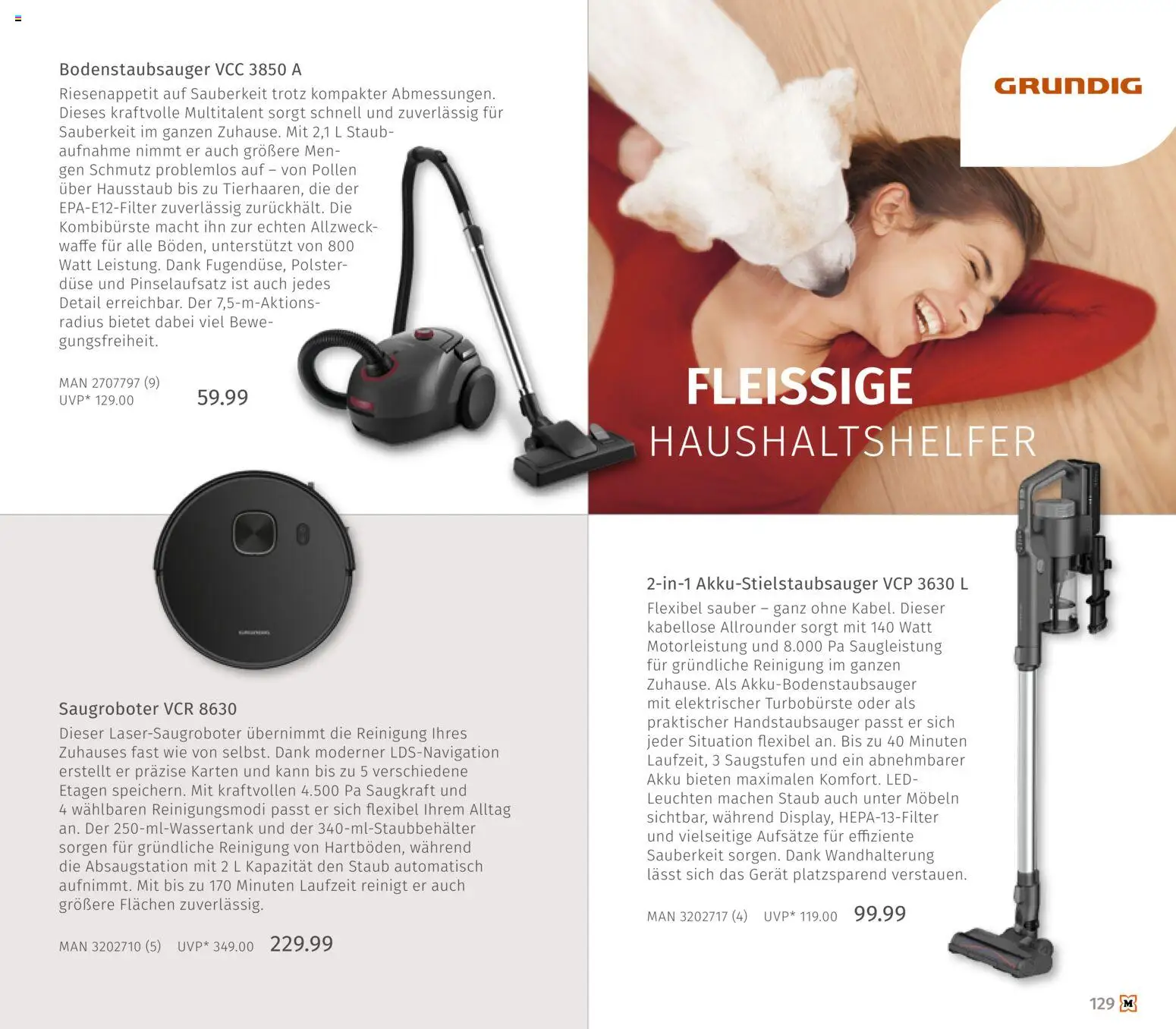Müller Haushaltskatalog – gültig ab 01.10.2026 | Seite: 129