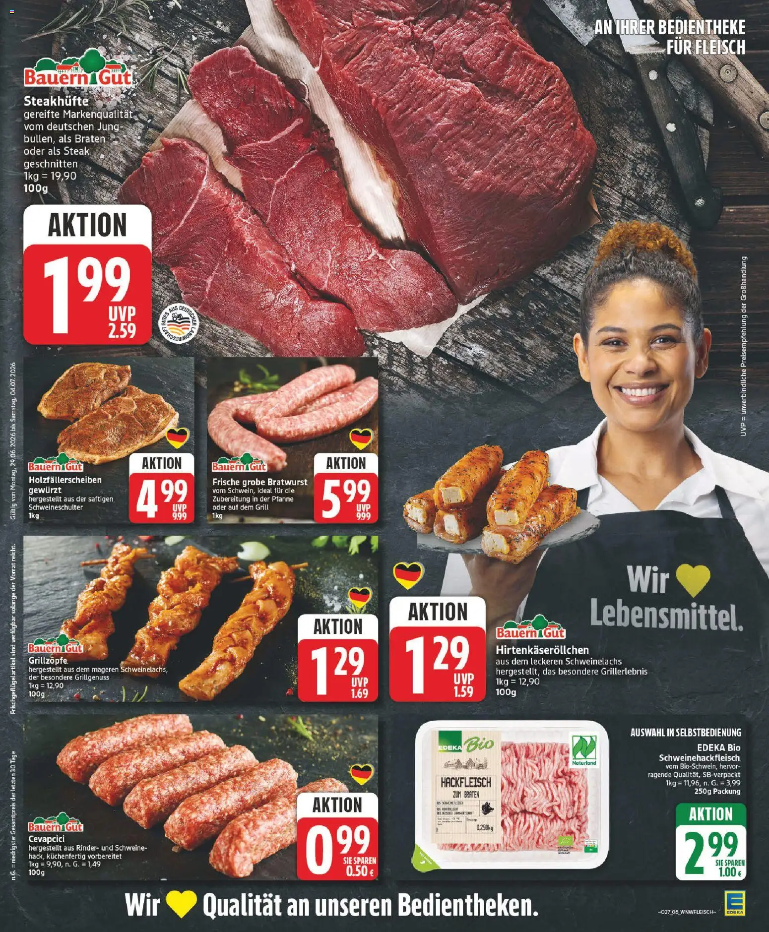 Elli Markt Prospekt Rietberg – gültig ab 29.06.2026 | Seite: 5 | Produkte: Grill, Cevapcici, Steak, Hackfleisch