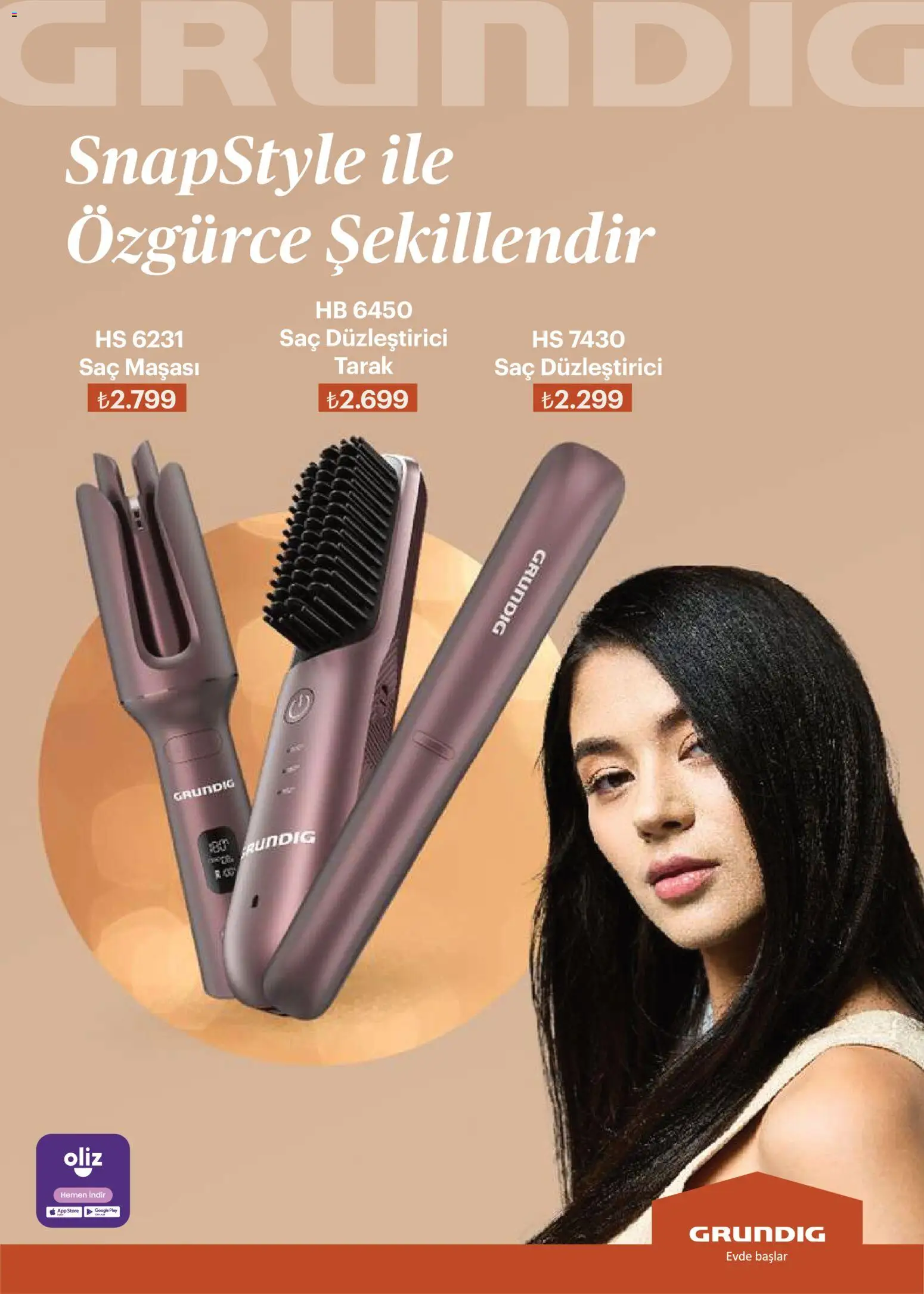Arçelik Katalog - 10 Ağustos 2026 tarihinden itibaren geçerlidir | Sayfa: 91 | Ürünler: Saç maşası, Saç düzleştirici