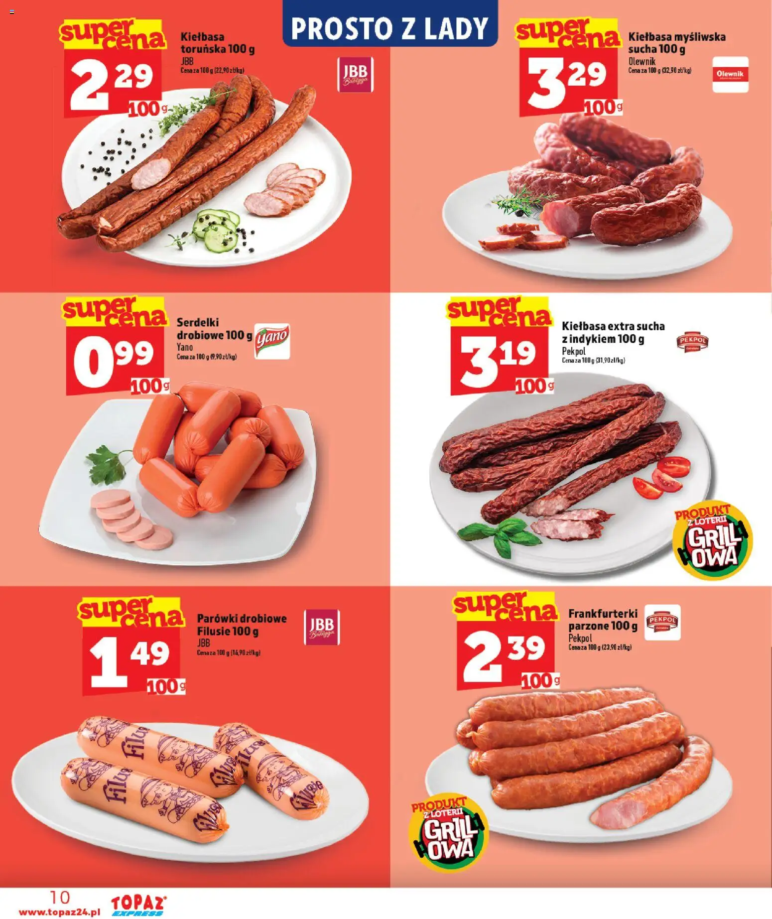 Topaz gazetka - Express od 03.06.2026 | Strona: 10