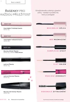 Náhled letáku Mary Kay kniha o kráse od 01.07.2026 | Strana: 34 | Produkty: Řasenka