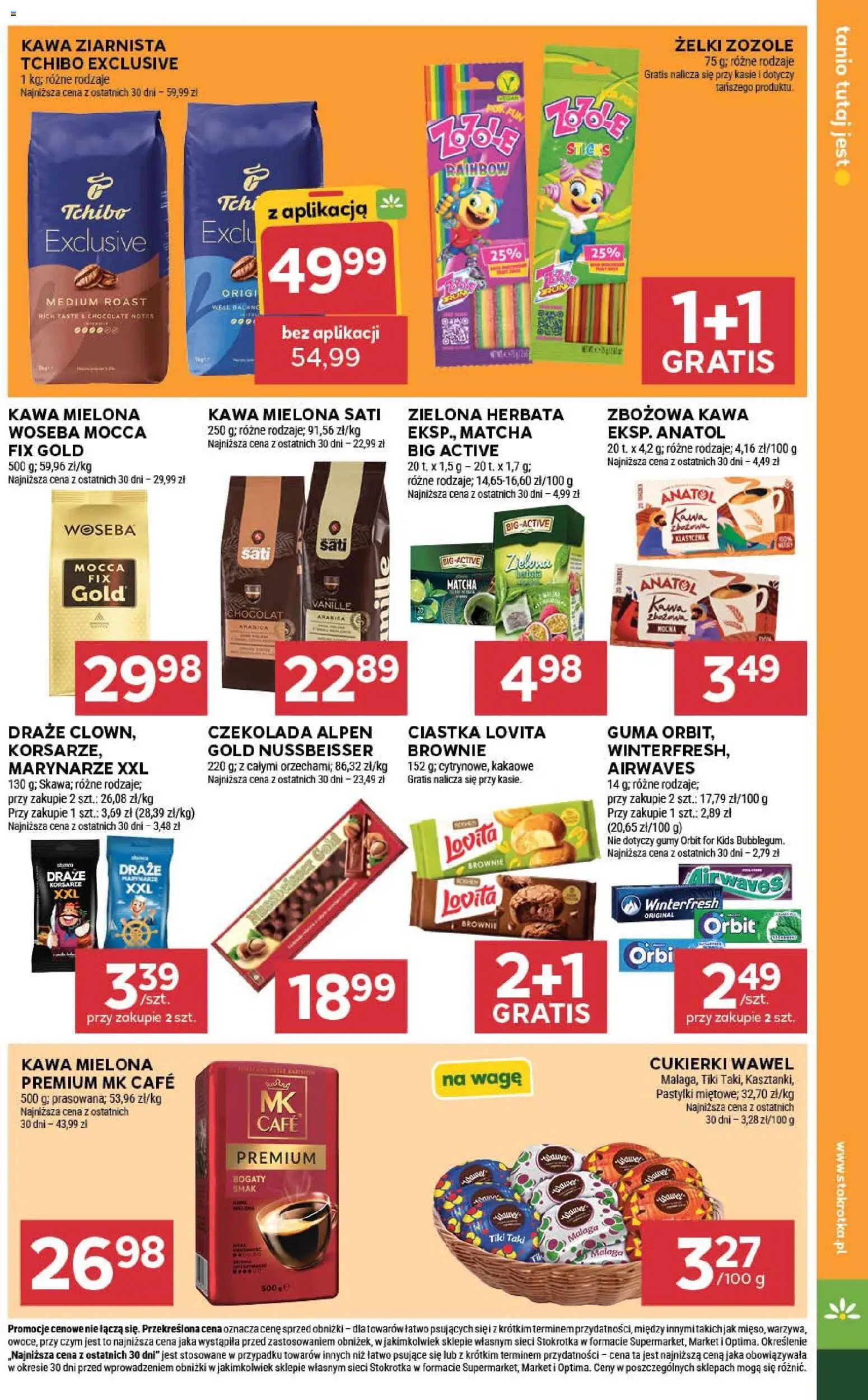 Stokrotka gazetka - Market od 10.09.2026 | Strona: 19 | Produkty: Zielona herbata, Gumy Orbit, Gumy, Herbata