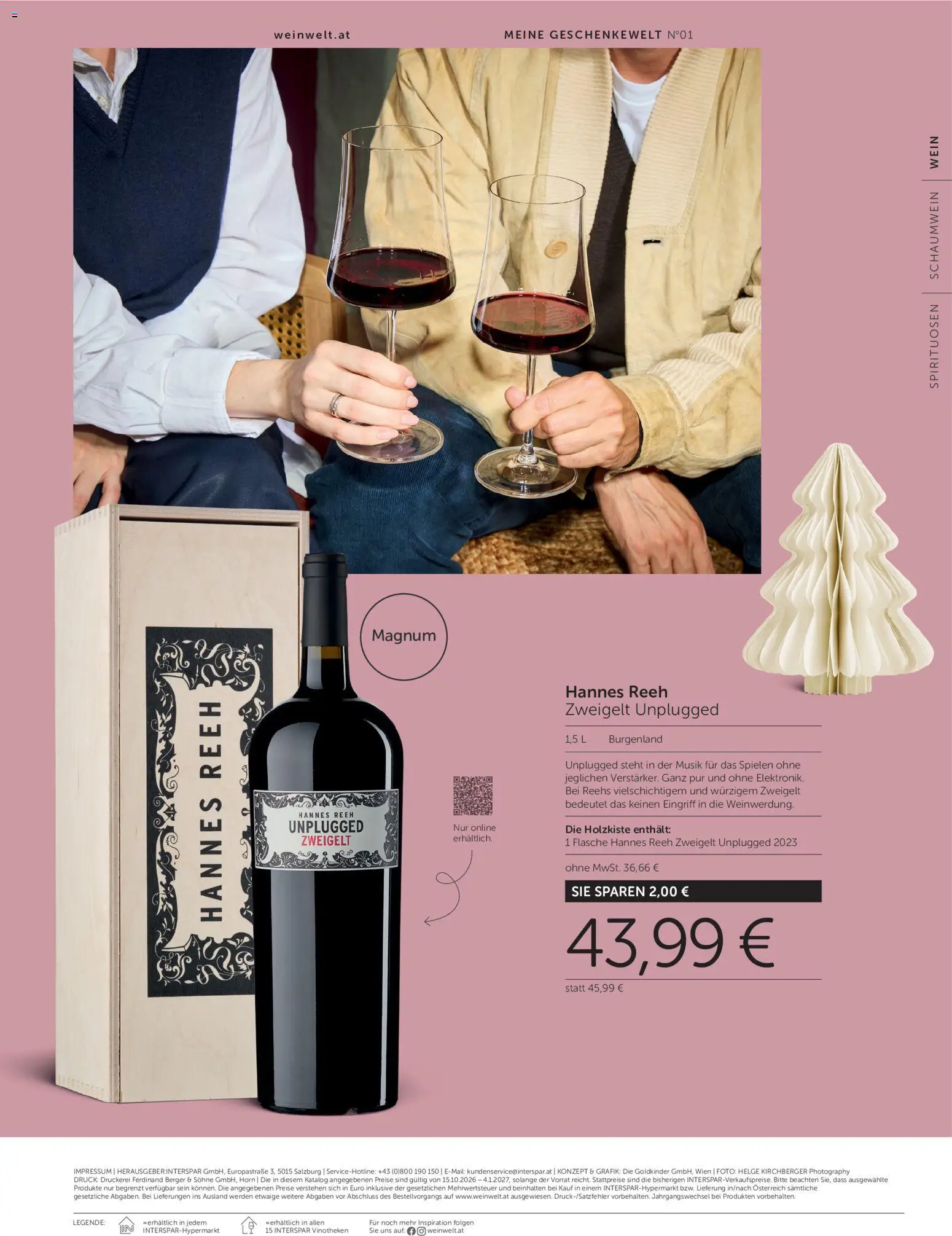 Interspar GESCHENKE WELT gültig ab 13.10.2026 | Seite: 52 | Produkte: Wein