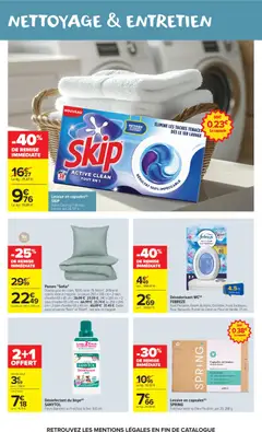 Carrefour Market - Prévisualisation de Carrefour Market Les produits carrefour valide à partir de 25/08/2026 | Page: 47 | Produits: Coton, Capsules, Fruits, Lessive