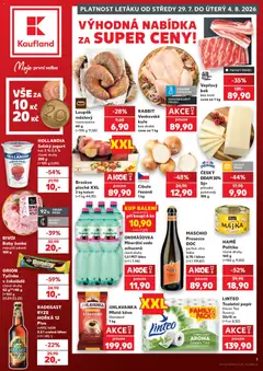 Náhled letáku Kaufland leták - Liberec od 29.07.2026