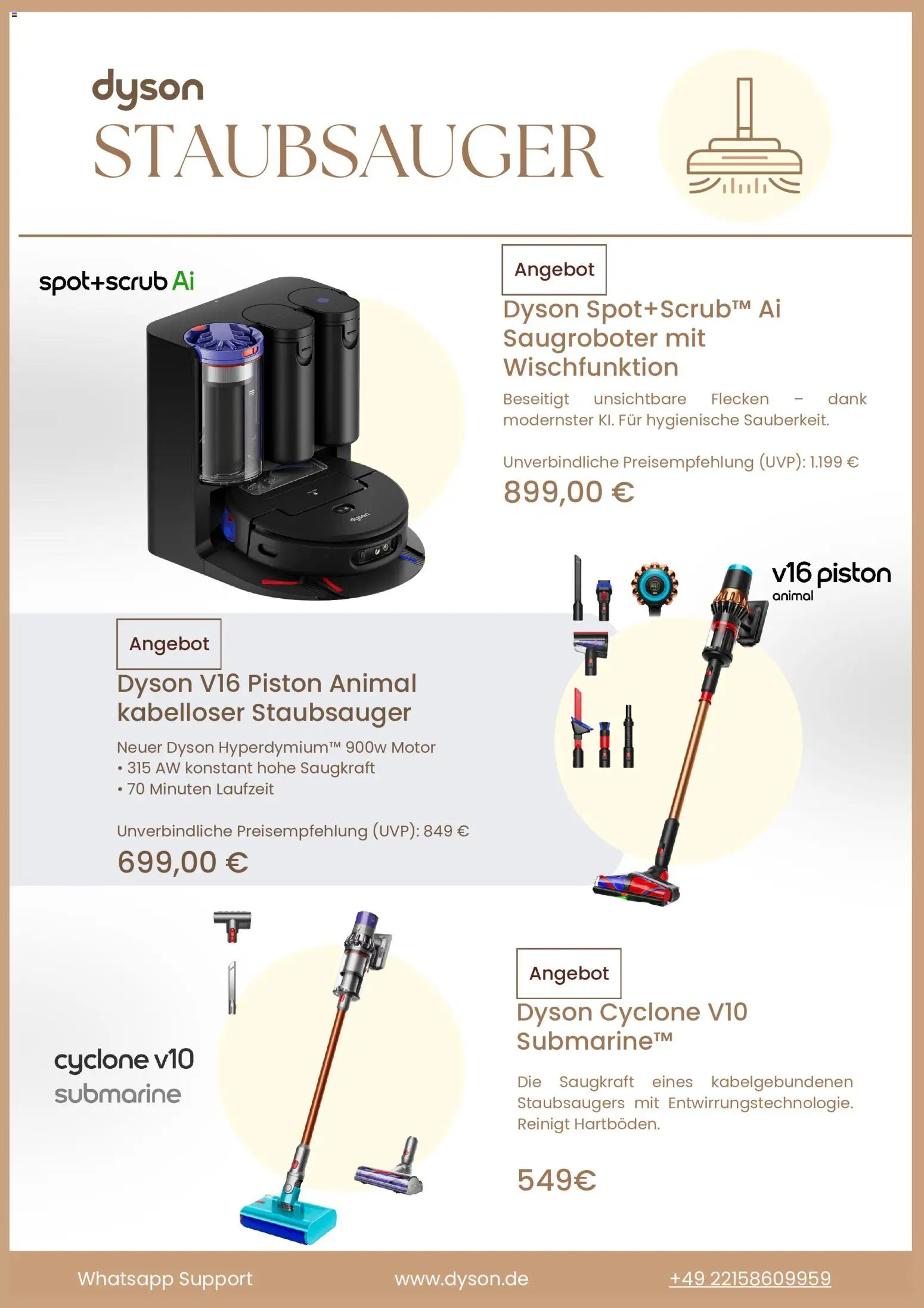Dyson Prospekt – gültig ab 11.06.2026 | Seite: 3 | Produkte: Dyson, Staubsauger