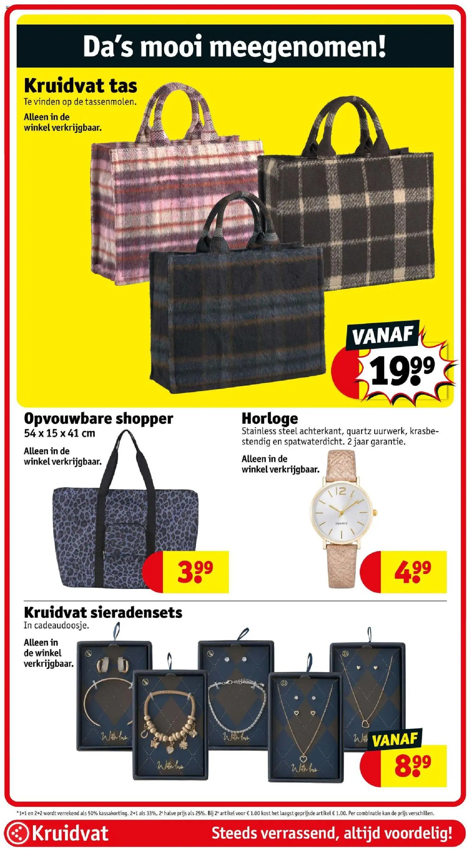{H1} | Pagina: 53 | Producten: Tas, Horloge, Kan