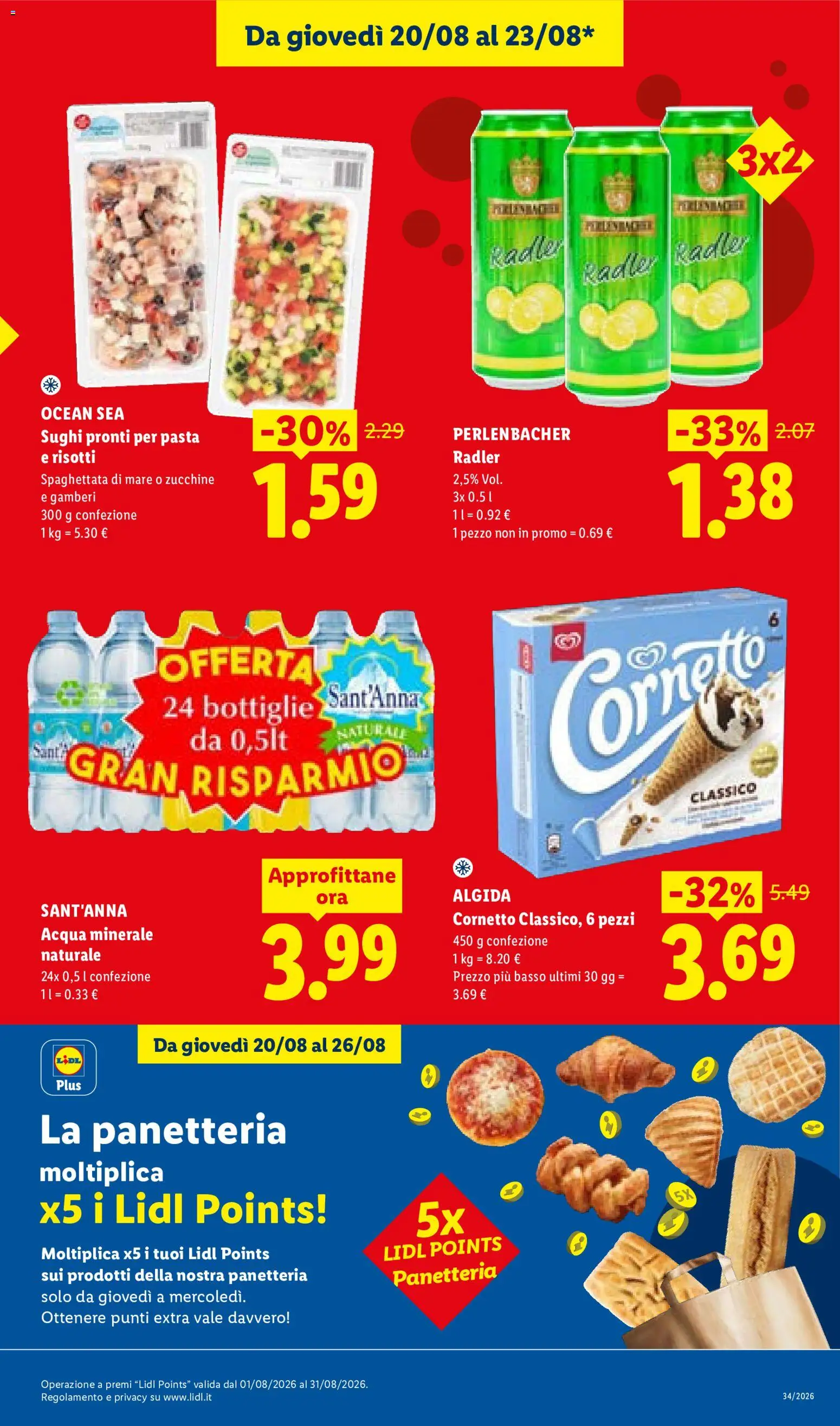 Volantino Lidl del 20/08/2026 | Pagina: 3