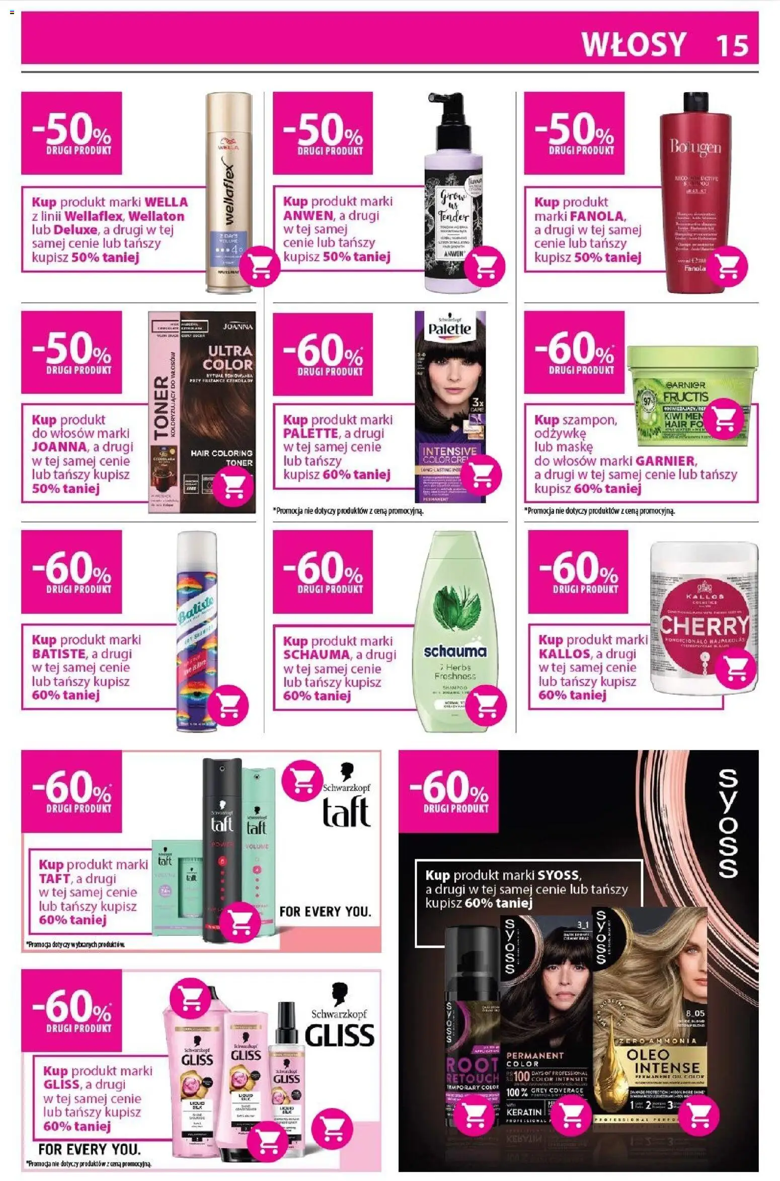 Hebe gazetka od 18.04.2026 | Strona: 15 | Produkty: Czekolady, Toner, Kiwi