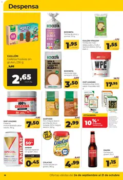 Vista previa Alimerka folleto Asturias válido desde el 24/09/2026 | Página: 16 | Productos: Maíz, Harina, Cacao, Caja