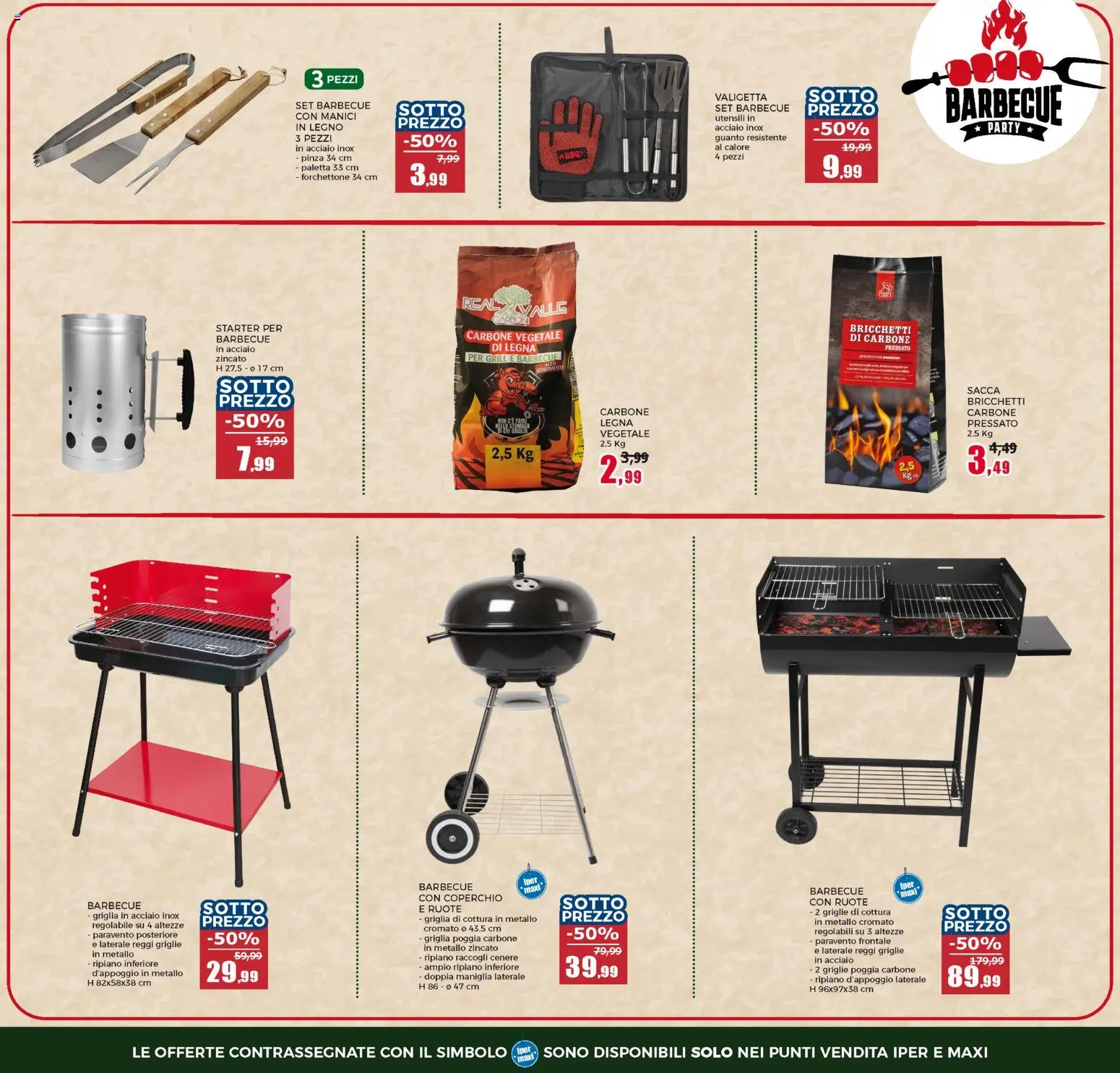 Volantino Happy Casa del 03.06.2026 | Pagina: 12 | Prodotti: Paletta, Barbecue, Griglia, Valigetta