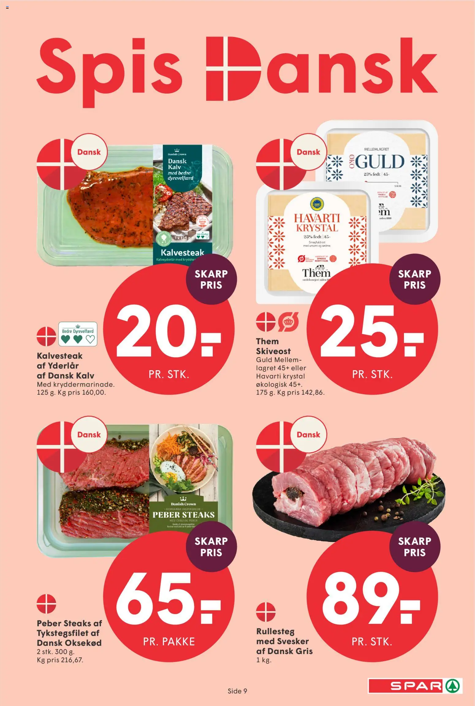 Spar tilbudsavis – gyldig fra 23/10/2026 | Side: 10 | Produkter: Chili, Ost, Oksekød, Svesker
