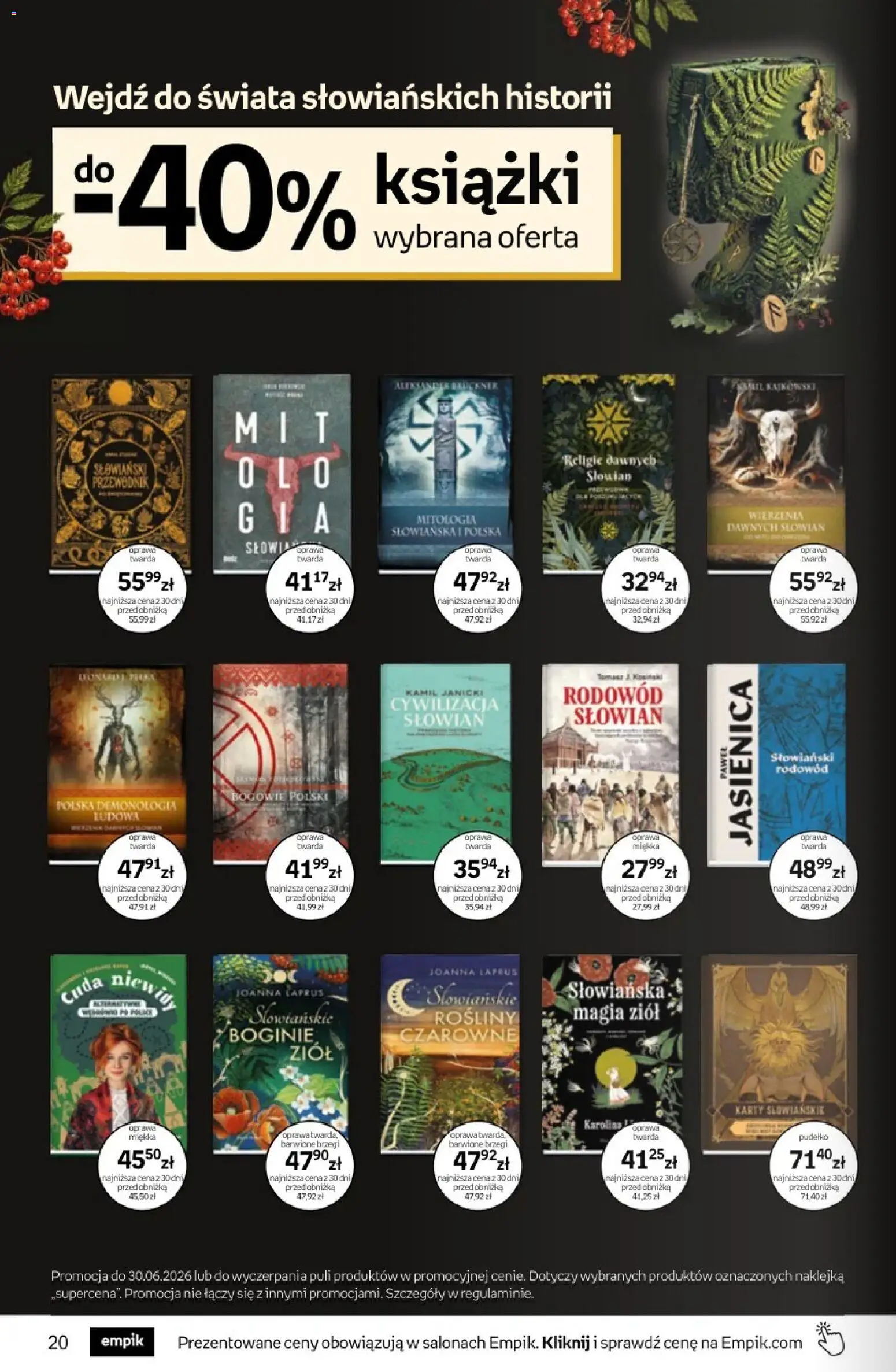 Empik promocje od 17.06.2026 | Strona: 20 | Produkty: Pudełko, Książki, Rosliny