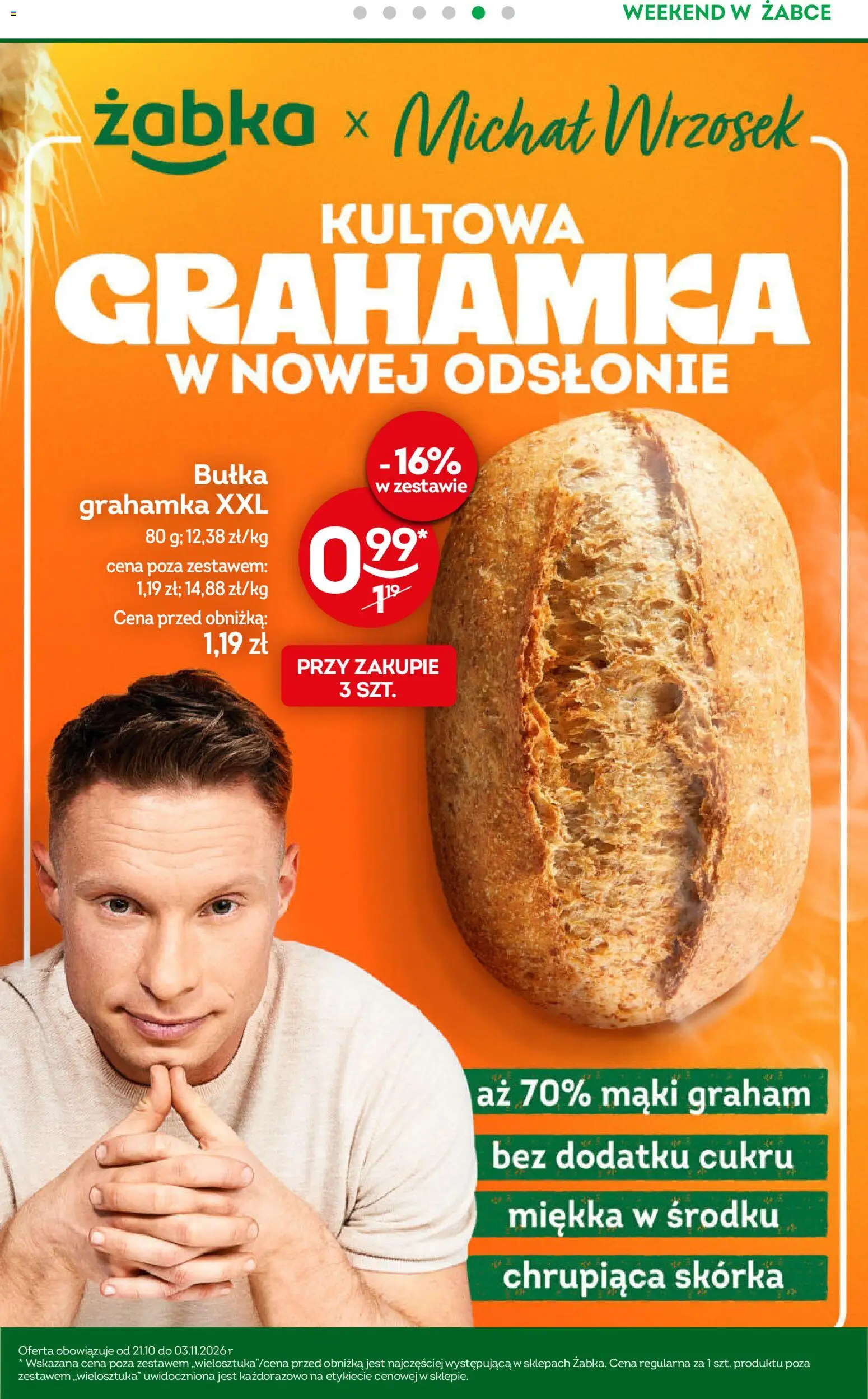 Żabka gazetka - Weekendowe promocje od 23.10.2026 | Strona: 6