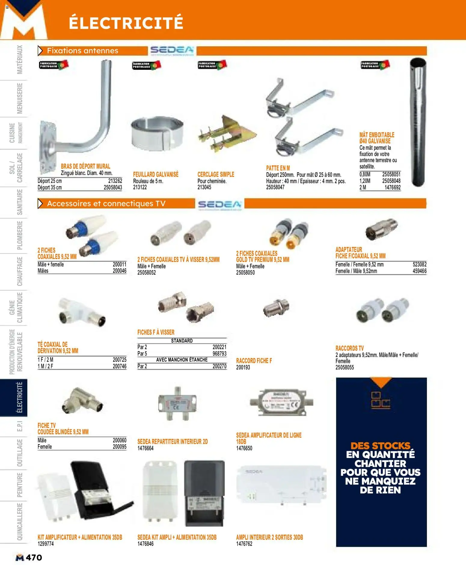 {H1} | Page: 470 | Produits: Adaptateur, Rouleau, Antenne