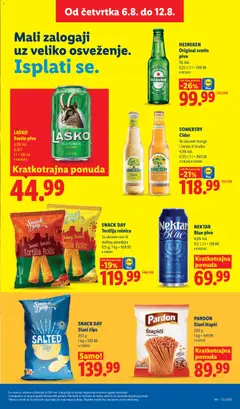 Lidl katalog - pregled Lidl kataloga - važi od 06.08.2026 | Strana: 49