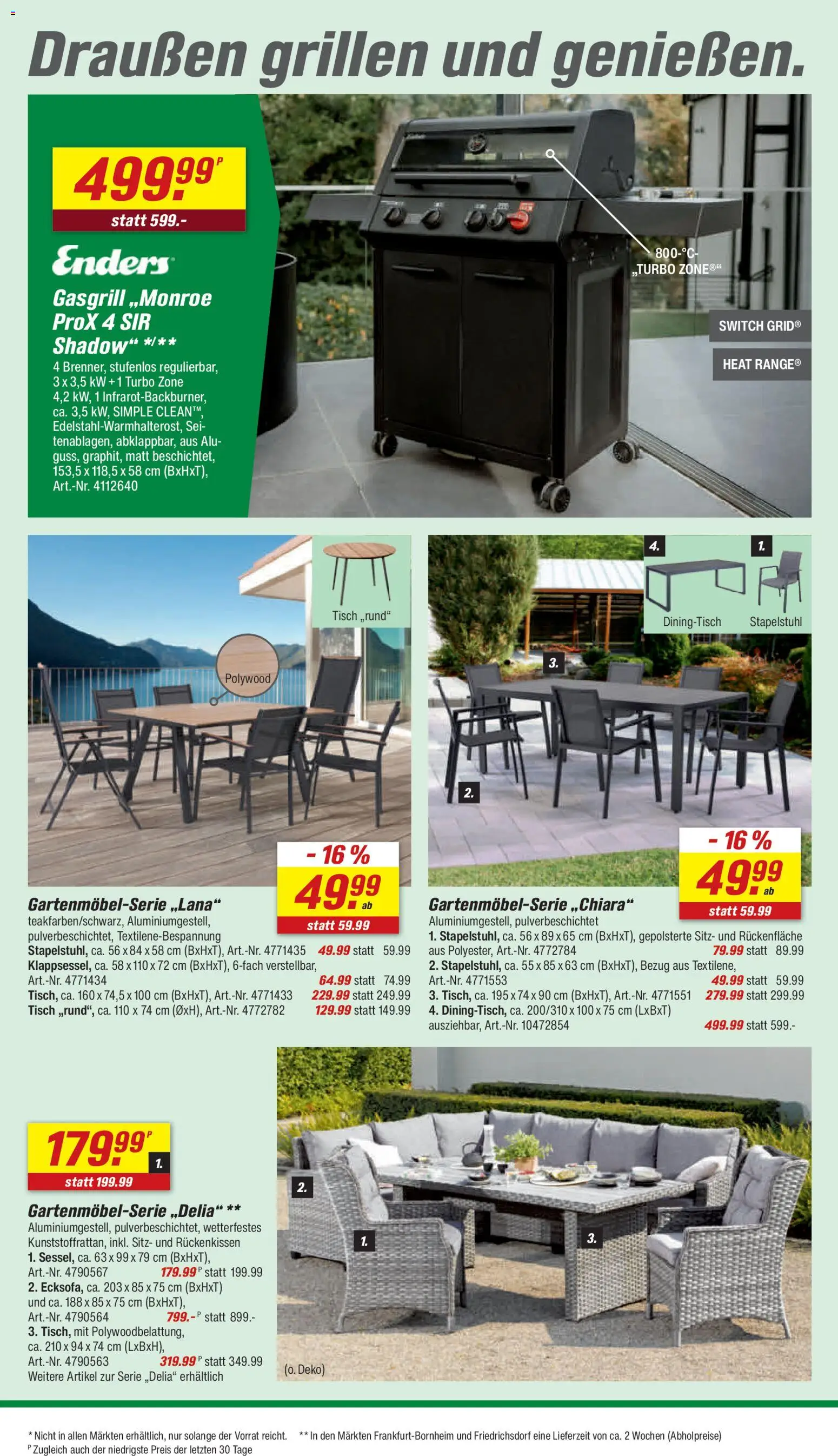 Toom Baumarkt Prospekt 	 – gültig ab 16.05.2026 | Seite: 10 | Produkte: Tisch