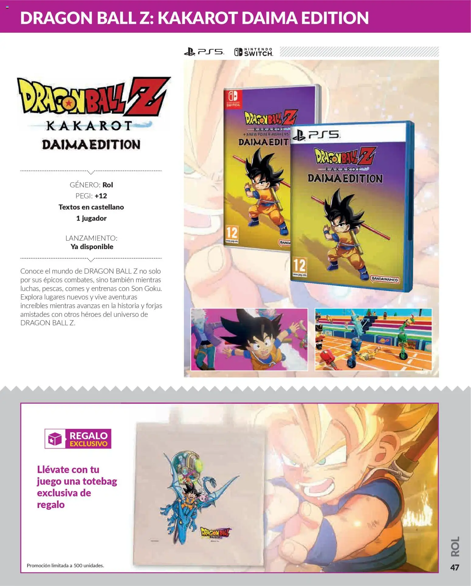Game folleto │ válido desde el 03/12/2025 | Página: 47 | Productos: Jugador