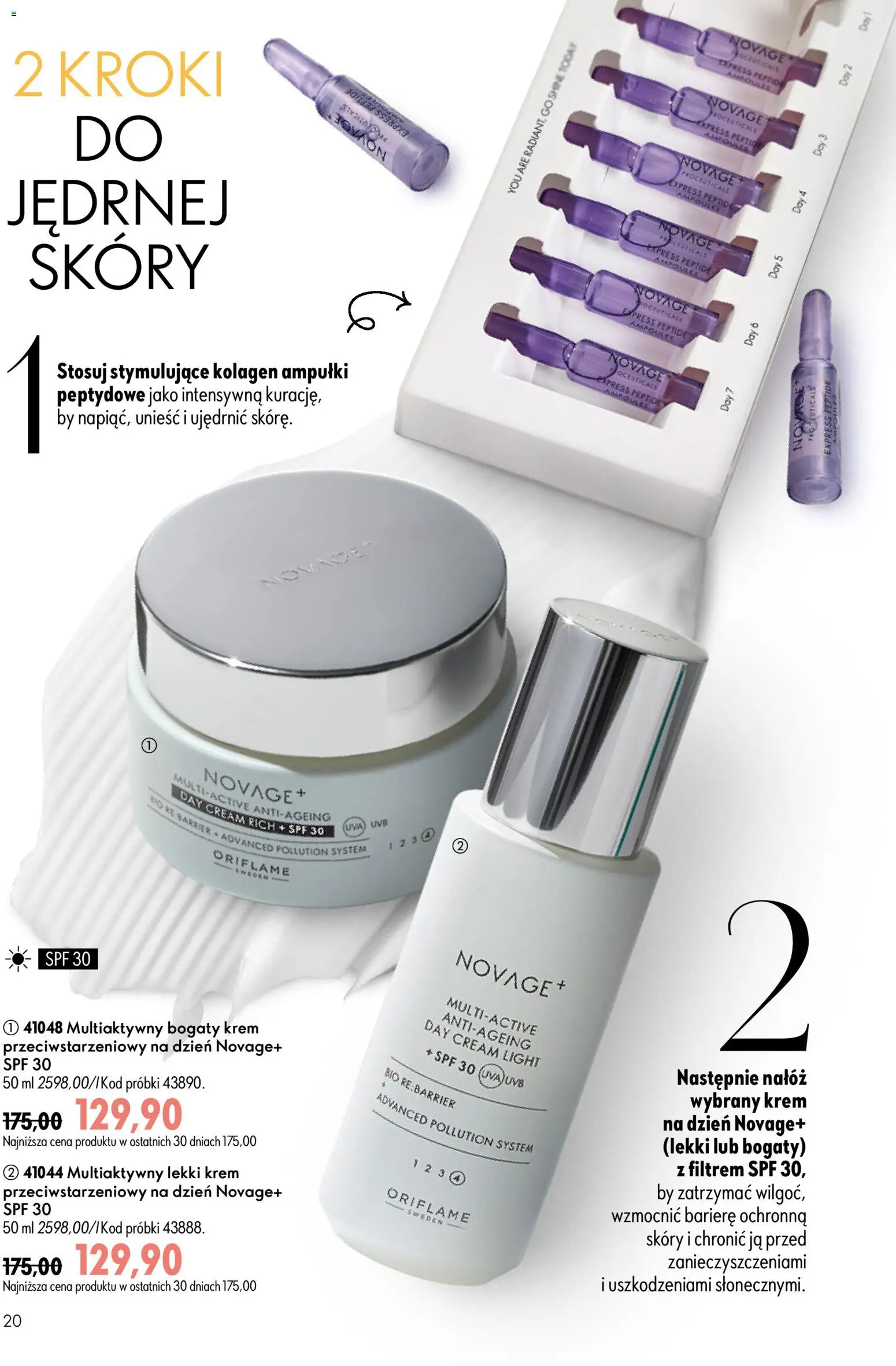 Oriflame Katalog 9 2026 od 17.06.2026 | Strona: 20 | Produkty: Krem, Ampułki