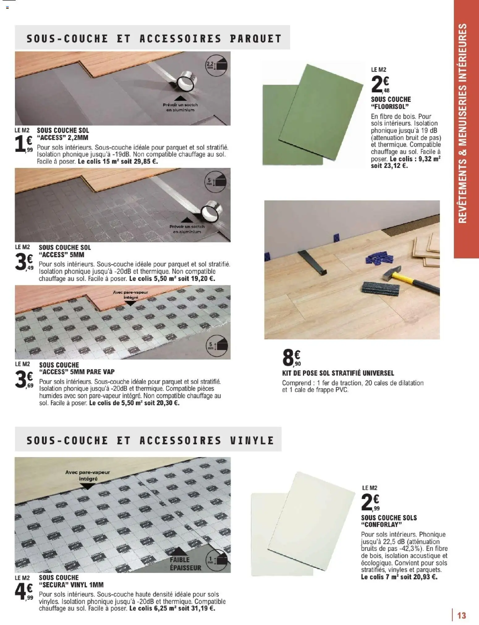 {H1} | Page: 13 | Produits: Parquet, Sol stratifié
