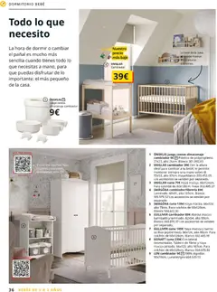 Vista previa IKEA -  y los niños válido desde el 29/06/2026 | Página: 36 | Productos: Té, Colchon, Muebles, Cuna