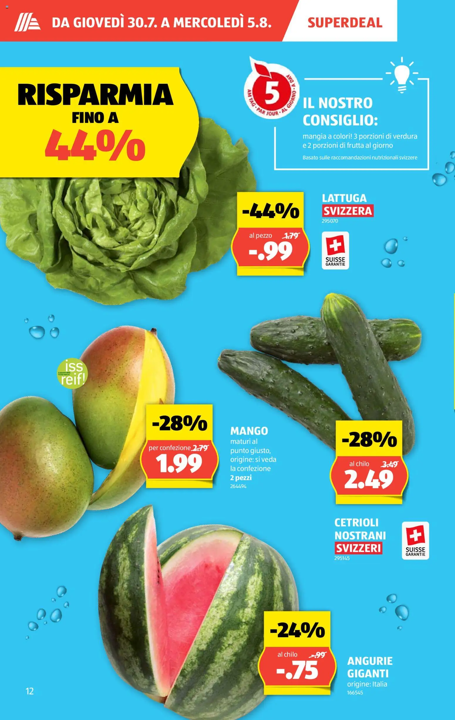 Aldi aktionen IT – gültig ab 30.07.2026 | Seite: 12 | Produkte: Mango
