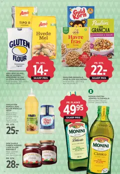 Meny - Tilbudsavis uge 20 gyldig fra 08.05.2026 | Side: 24 | Produkter: Jordbær, Hvedemel, Dadler, Olivenolie