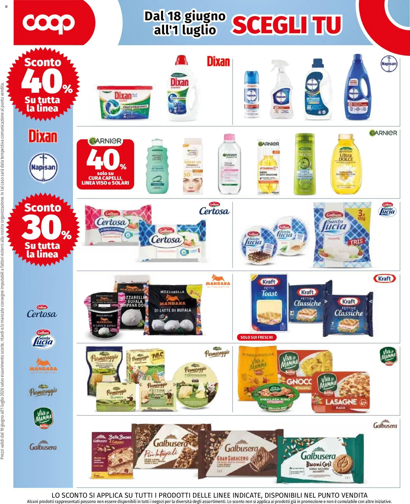 Volantino COOP del 18.06.2026 | Pagina: 7 | Prodotti: Insalata, Mozzarella, Data, Ragú