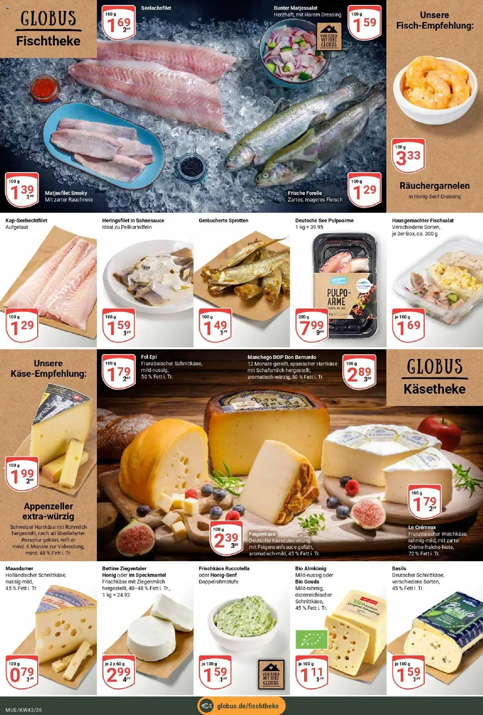 Globus Prospekt Mühldorf (ab 19.10.2026) » Angebote online | Seite: 8 | Produkte: Dressing, Creme, Fleisch, Frischkase