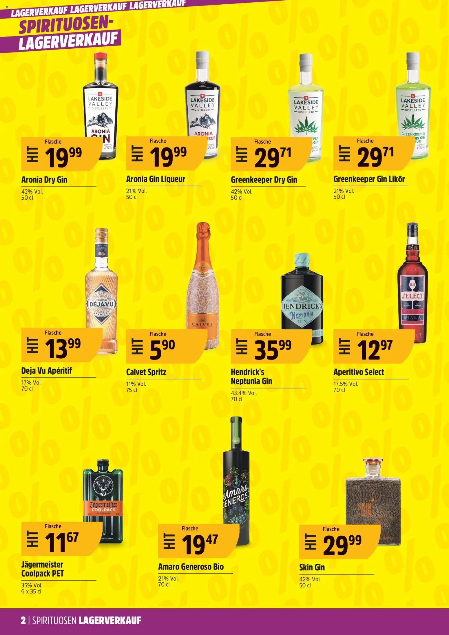 TopCC aktionen Spirituosen – gültig ab 01.10.2026 | Seite: 2 | Produkte: Likör, Gin