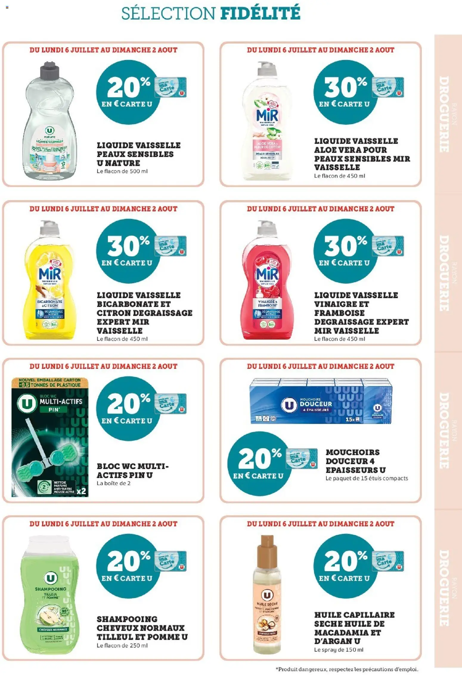 {H1} | Page: 9 | Produits: Framboise, Huile capillaire, Shampooing, Mouchoirs