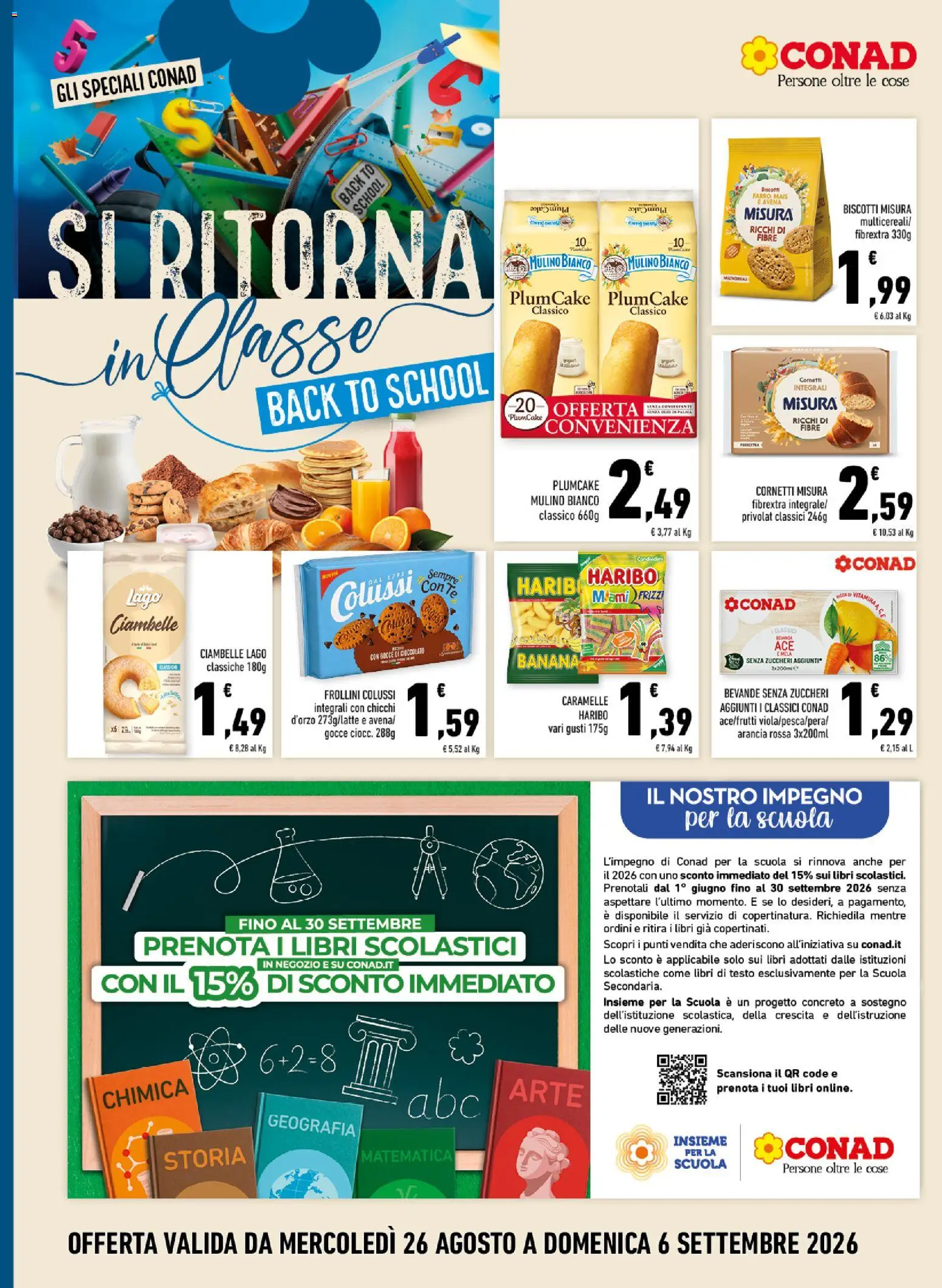 Volantino Conad del 26/08/2026 | Pagina: 8