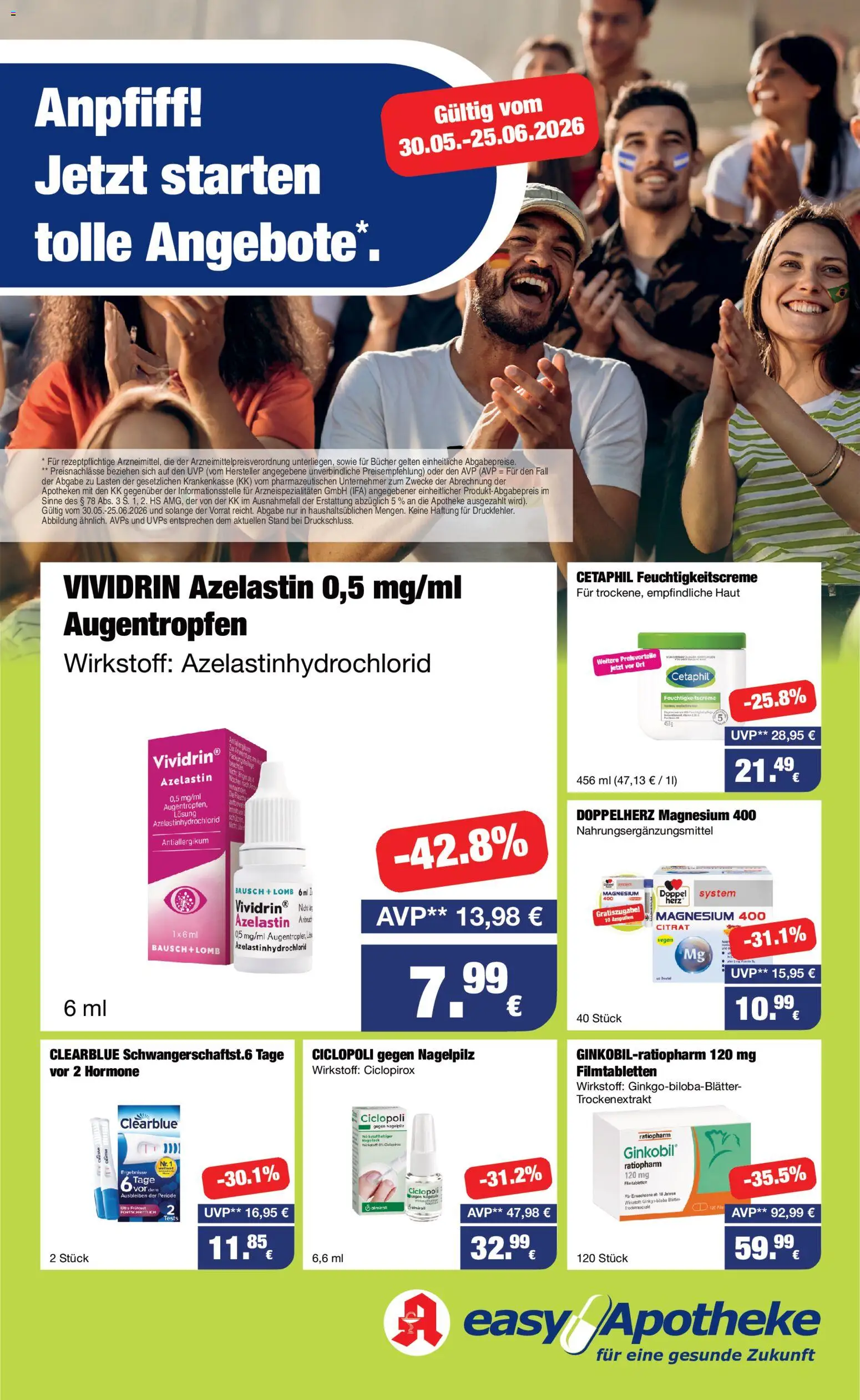 Easy Apotheke Prospekt – gültig ab 30.05.2026 | Seite: 1